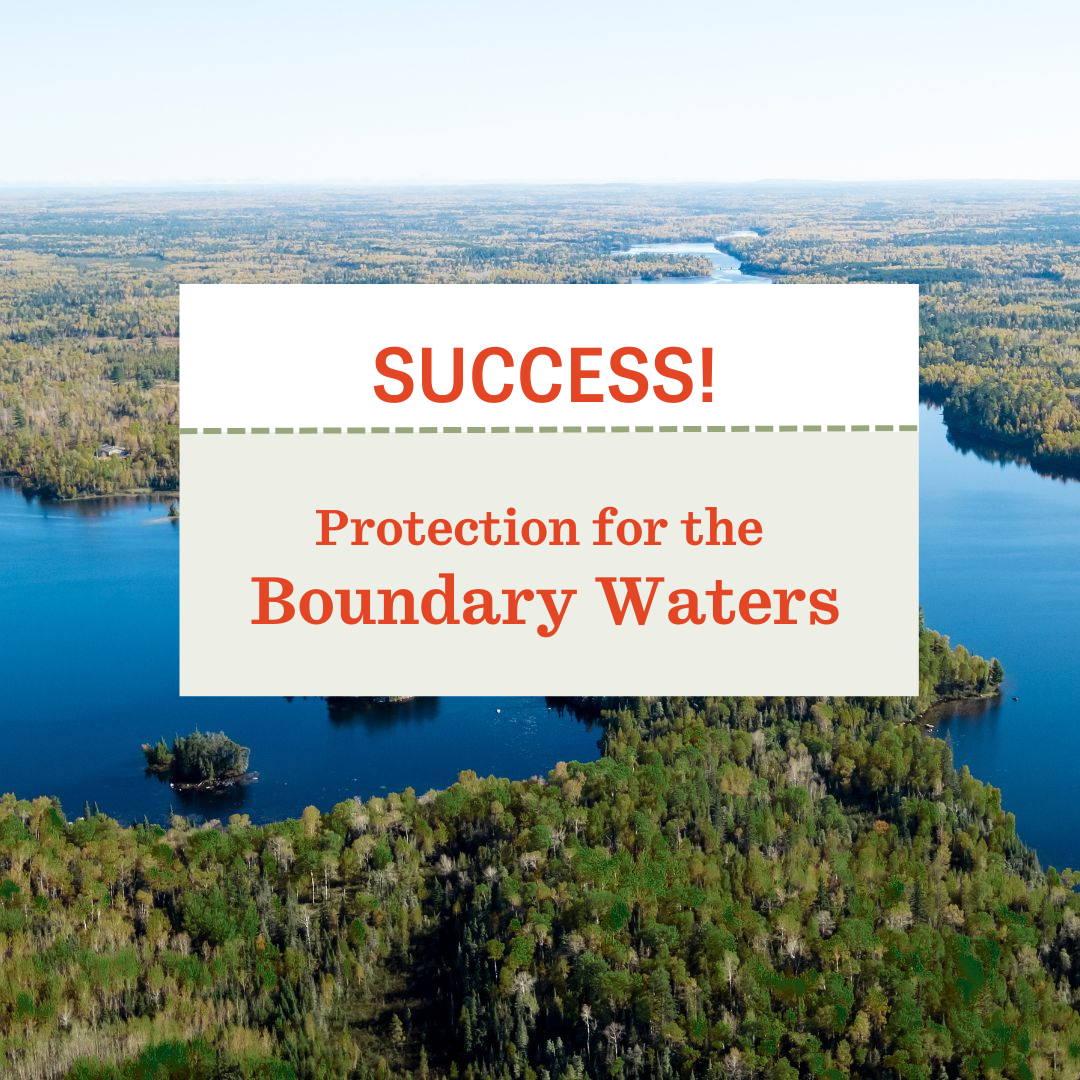 Protection for the Boundary Waters